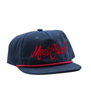 Meat Church BBQ Performance Rope Snapback Decky Hat